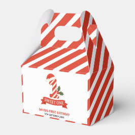 Sweet One Christmas Erster Geburtstag Geschenkschachtel