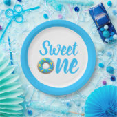Sweet One Donut 1. Geburtstag Pappteller (Party)