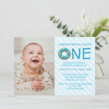 Sweet One Donut Boy 1. Geburtstag Foto