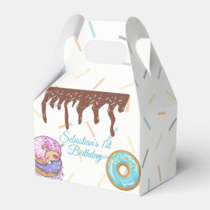 Sweet One Donut Erster Geburtstag Geschenkschachtel