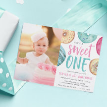 Sweet One | Donut First Birthday Party Foto