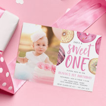 Sweet One | Donut First Birthday Party Foto