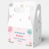 Sweet One Donut Niedlich farbenfroh Geschenkschachtel (Geöffnet)