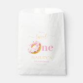 Sweet One Donuts Einladung Geburtstag, Mädchen 1. Geschenktütchen (Vorderseite)