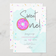 Sweet ONE dounut Geburtstag