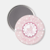 Sweet One Girl TY Magnet (Vorderseite/Rückseite)