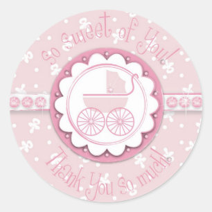 Sweet One Girl TY Sticker