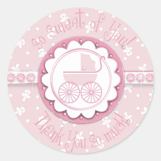 Sweet One Girl TY Sticker (Vorderseite)
