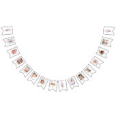 Sweet One Ice Cream First Birthday Foto Banner (Alle)