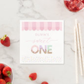 Sweet One Ice Cream Geburtstag Napkins Serviette (Beispiel)