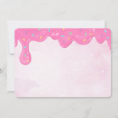 Sweet One Invitation Einladung (Rückseite)