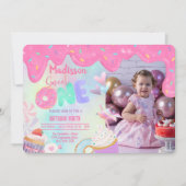 Sweet One Invitation Einladung (Vorderseite)