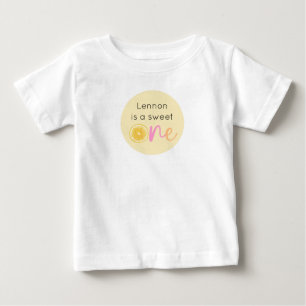 Sweet One Lemon Birthday Baby T-shirt