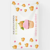 Sweet One Little Pumkin Banner (Vertikal)
