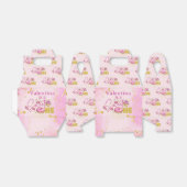 Sweet One Pink Desserts Girl's 1st Birthday Party Geschenkschachtel (Ungefaltet)