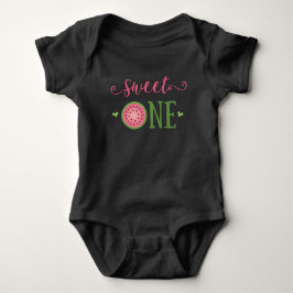 Sweet One Watermelon 1st Birthday Outfit T-Shirt Baby Strampler
