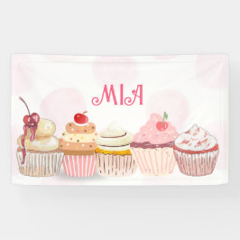 Sweet One Year Old Birthday Party  Banner