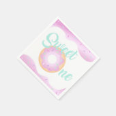 Sweet One zum Geburtstag Napkin Serviette (Ecke)