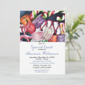 SWEET OPEN HOUSE PARTY EVITE EINLADUNG (Stehend Vorderseite)