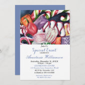 SWEET OPEN HOUSE PARTY EVITE EINLADUNG (Vorne/Hinten)