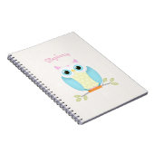 Sweet Owl Birthday Notizblock (Rechte Seite)