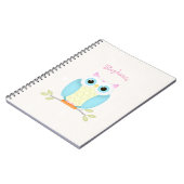 Sweet Owl Birthday Notizblock (Linke Seite)