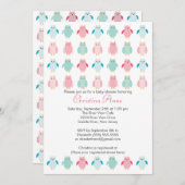 Sweet Owls Neutral Baby Shower Einladungen (Vorne/Hinten)