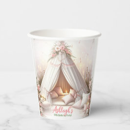 Sweet Pajama Party Girly Sleepover Geburtstag Pappbecher