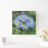 Sweet Pale Blue Mophead Hydrangea Numerale Uhr (Zuhause)