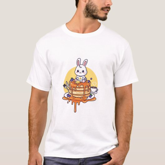 Sweet Pancake Bunny T-Shirt (Vorderseite)