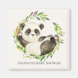 Sweet Panda Bear Baby Dusche Gefallen Magnet