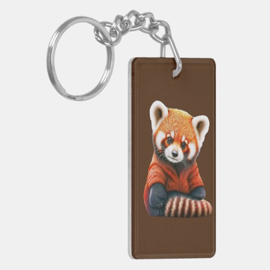 Sweet Panda Schlüsselanhänger (Vorderseite links)