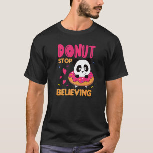Sweet Panda Tiere in Donut Süßpanda T-Shirt