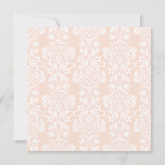 Sweet Parade Baby Dusche Einladung (Rückseite)