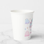 Sweet Pastel Dinosaur Babydusche Pappbecher (Rechts)