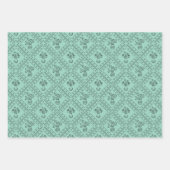 Sweet Pastel Floral Coquette Muster Geschenkpapier Set (Vorderseite 2)