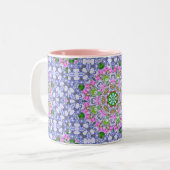 Sweet Patchwork Kaleidoskopische Tasse (Vorderseite Links)