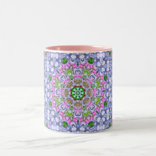 Sweet Patchwork Kaleidoskopische Tasse (Mittel)