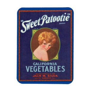 Sweet Patootie Brand Magnet