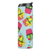 sweet pattern design. Vintage illustration Thermosbecher (Nach links gedreht)