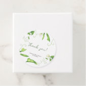 Sweet Pea Baby Dusche Vielen Dank Geschenkanhänger (Beispiel)