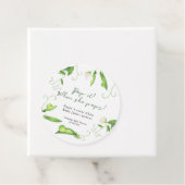 Sweet Pea Baby Shower Pop! Wenn sie Pop Geschenkanhänger (Beispiel)