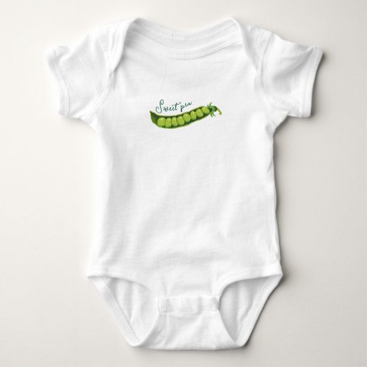 Sweet pea baby strampler (Vorderseite)