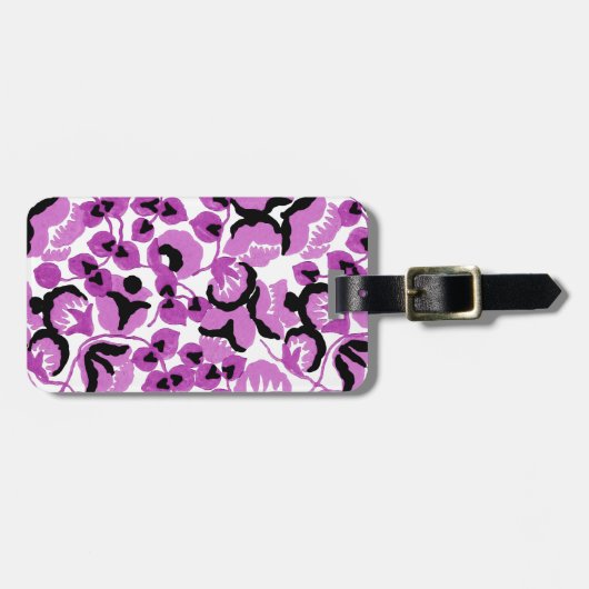 Sweet Pea (Berry) Fine Art Gepäckanhänger (Vorderseite horizontal)