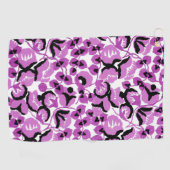 Sweet Pea (Berry) Fine Art Golfhandtuch (Horizontal)