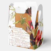 Sweet Pea Blume Bermuda Floral Gedicht Gefallen Bo Geschenkschachtel (Geöffnet)