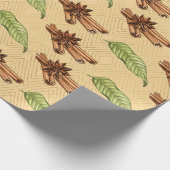 Sweet Pea Blume Geschenkpapier (Ecke)