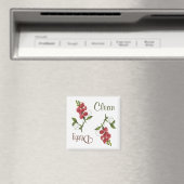 Sweet Pea Blume Geschirrspülmaschine Magnet (In Situ (Geschirrspüler))