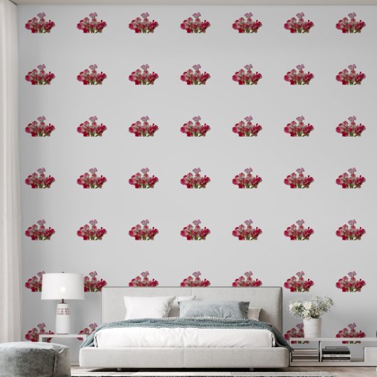 Sweet Pea Blume Wallpaper Tapete (Schlafzimmer)