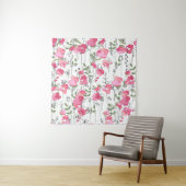 Sweet Pea: Blumensommertextur. Wandteppich (Beispiel)